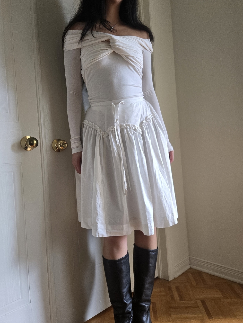 Khaite Off The Shoulder Bodysuit - Picture 2 of 10